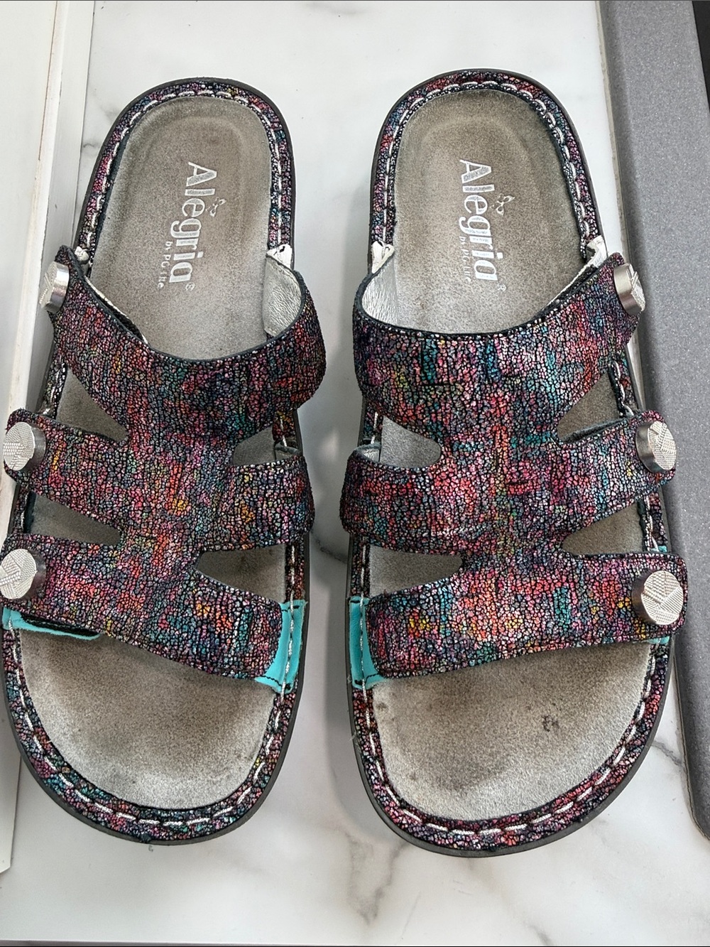 Alegria Venice Slide Sandals Size 39
